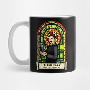 Nikola Tesla - Rest In Power Mug